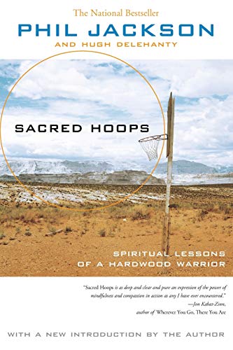 "Cover of 'Sacred Hoops' by Phil Jackson and Hugh Delehanty"